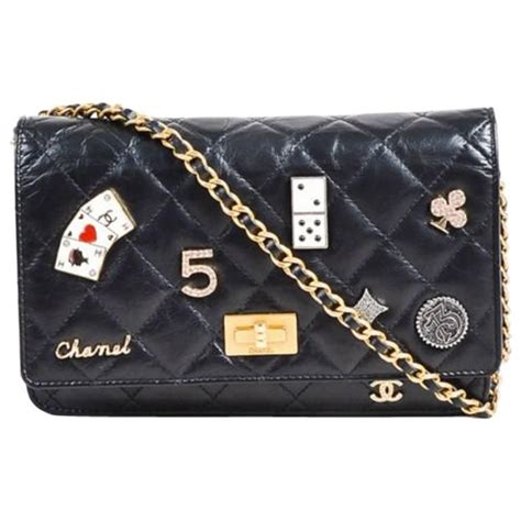 boy bag wallet on chain chanel|Chanel reissue wallet on chain.